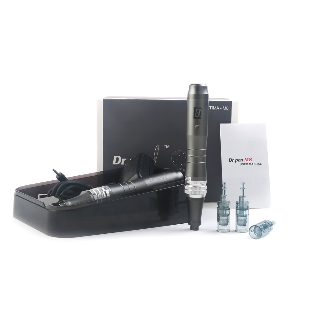 dr pen m8 sem fio dermapen profissional sem fio design de carimbo elétrico microneedling rolo facial para cuidados com a pele do rosto de 2025 por $111.99 –P1