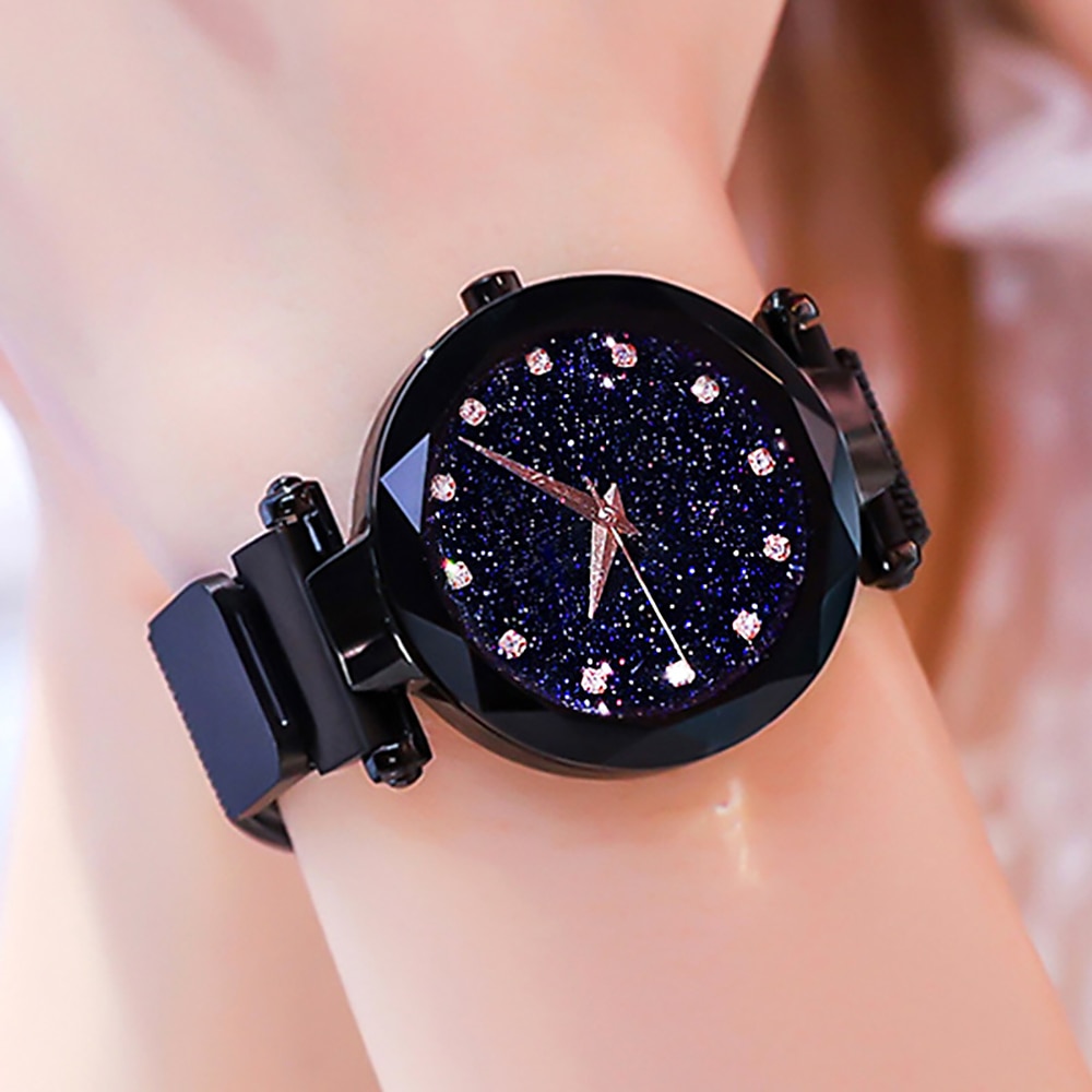 Orologio da polso Quarzo per Da donna Analogico Quarzo stella splendente Moda Lusso Informale Bling Con diamantini Lega Lega del 2025 a $13.99 –P8