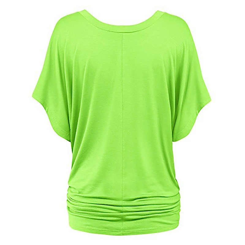 tricou de damă plus mărime tricou visiniu îmbrăcăminte de stradă ocazional preppy mânecă liliac cu mânecă cu jumătate de mânecă obișnuit topuri obișnuite cu gât în v ieșiri zilnic în weekend negru 2025 - $15.99 –P17