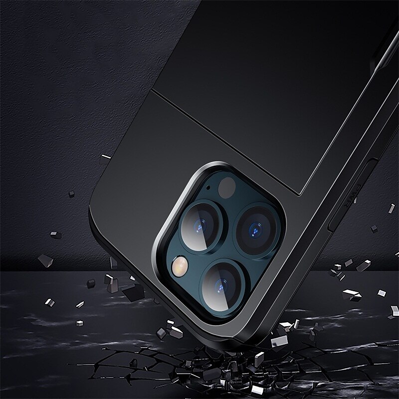 Telefontok Apple iPhone 15 Pro Max Plus iPhone 14 13 12 11 Pro Max X XR XS 8 7 Plus hátlap tárca tok ütésálló egyszínű PC 2025 - $17.99 –P5
