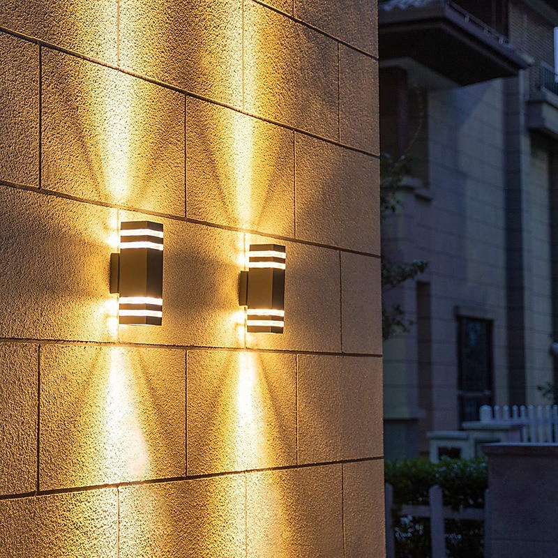 1 Head 2 Heads Outdoor Waterproof LED Wall Light Aluminum Alloy Material and Various Styles Modern Villa Courtyard Wall Lamp 2025 - $66.99 –P3