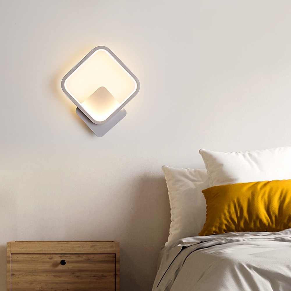 führte moderne wandleuchten wandleuchten schlafzimmer geschäfte / cafés acryl wandleuchte 220-240v 18 w 2025 - $60.99 –P16