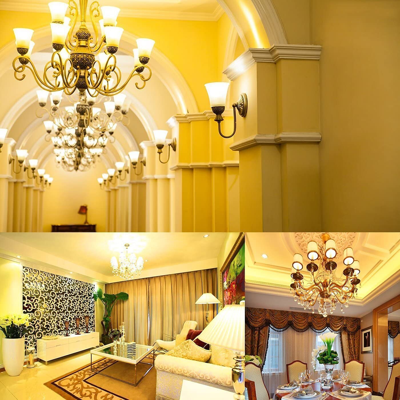 6w e14/e27, telecomandă fără electrod, bec cu LED de porumb, 400lm, super luminos, în trei culori, echivalent cu becuri cu halogen de 100w, potrivit pentru mai multe locuri de iluminat interior 4/6 buc. 2025 - $60.99 –P5