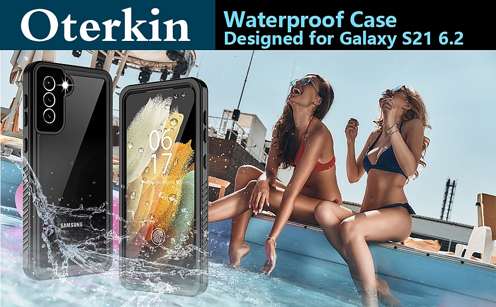 телефон Кейс для Назначение SSamsung Galaxy S25 S24 S23 Ultra Plus Чехол Очистить чехол и протектор экрана Прозрачный Водонепроницаемый Прозрачный ТПУ ПК 2025 - $28.99 –P1