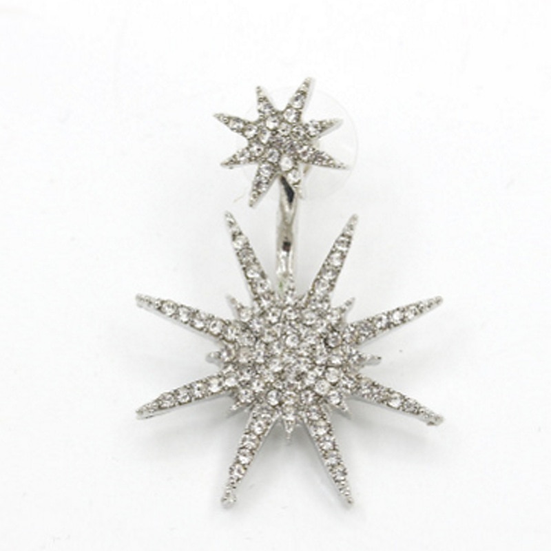 1pc femme boucles d'oreilles chic & moderne fête étoile boucle d'oreille / mariage / or / argent / automne / hiver de 2025 ? $4.49 –P4