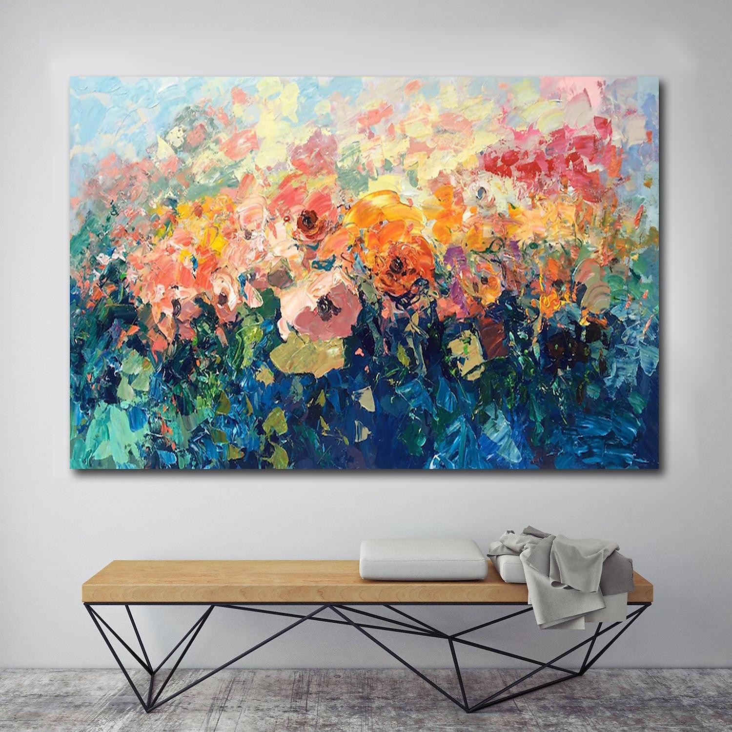 wall art canvas prints schilderij kunstwerk foto abstract mes schilderij bloem landschap woondecoratie decor gerold canvas geen frame unframed unstretched 2025 - $133.99 –P2