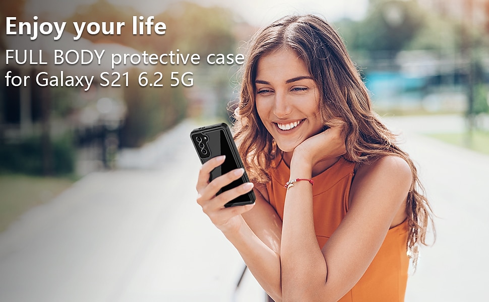 телефон Кейс для Назначение SSamsung Galaxy S25 S24 S23 Ultra Plus Чехол Очистить чехол и протектор экрана Прозрачный Водонепроницаемый Прозрачный ТПУ ПК 2025 - $28.99 –P5