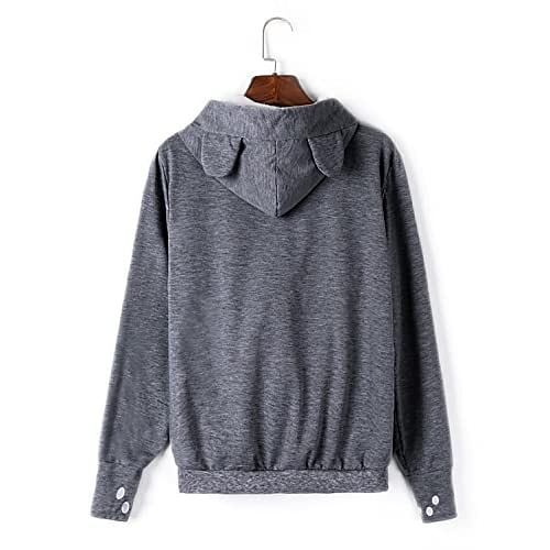 felpa con cappuccio da donna novità felpa con cappuccio per animali domestici felpa con cappuccio cane gatto porta cappotto top con cappuccio con ampia tasca per gli amanti degli animali (grande, del 2026 a $31.99 –P2