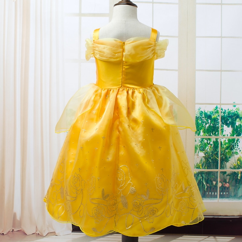 Book Week 2026 Girls' 3D Rose Solid Colored Dress Sleeveless Summer Fall Sports & Outdoor Daily Princess Costume Kids 2-8 Years A Line Dress Tulle Dress Maxi Regular Fit 2026 - $25.99 –P19