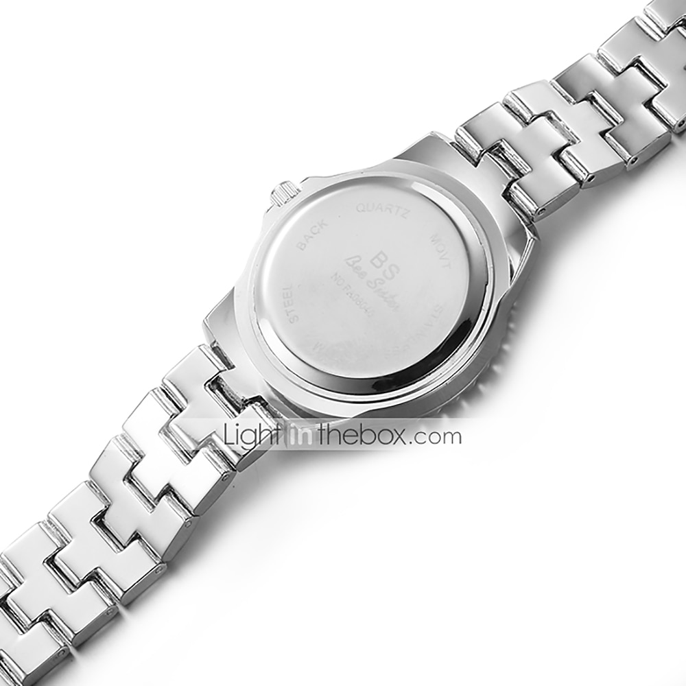 Irmã abelha Feminino Relógios de Quartzo Diamante Cronógrafo Moda Relógio de Pulso IMPERMEÁVEL Decoração Correia de Aço Inoxidável Assista de 2025 por $31.99 –P10