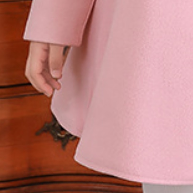 Da ragazza 3D Liscio Cappotto Manica lunga Autunno Inverno stile sveglio Adorabile Bambino 3-12 anni Giornaliero Standard del 2025 a $38.99 –P7
