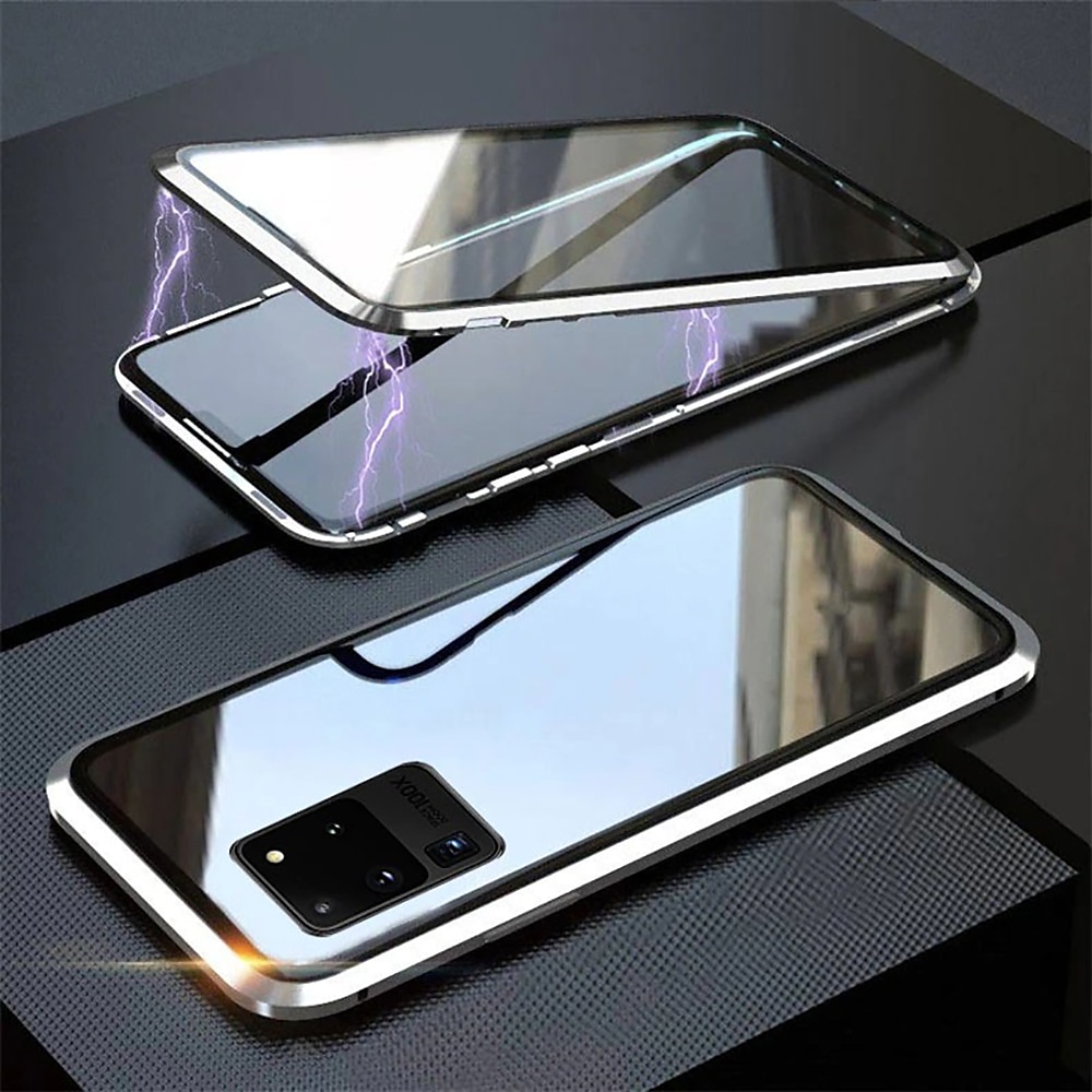 telefono Custodia Per Samsung Galaxy S25 Ultra S24 S23 S22 S21 S20 Plus Ultra A54 A34 A14 A73 A53 A33 A72 A52 A42 Note 20 Ultra A71 Custodia Integrale Custodia ad adsorbimento magnetico Doppio Lato del 2025 a $19.99 –P6