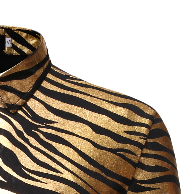 Schijf Jaren '80 Blouse / overhemd Schijf Voor heren Carnavalskostuum Maskerade Feest Vrijgezellenfeest Prideparade Volwassenen Blouse 2025 - $43.99 –P6