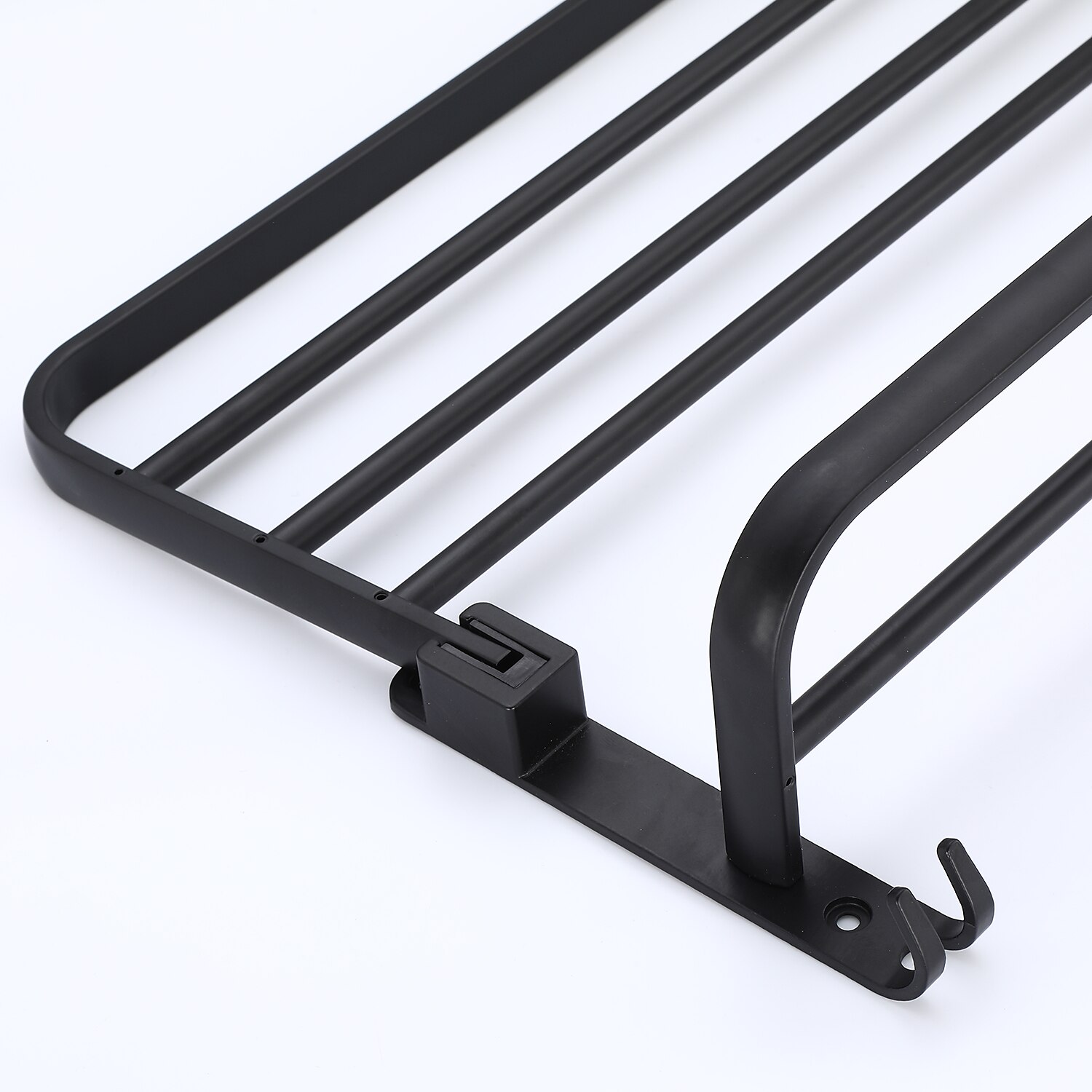 portasciugamani in alluminio per bagno, portasciugamani da parete a 2 strati portasalviette per bagno del 2025 a $39.99 –P5