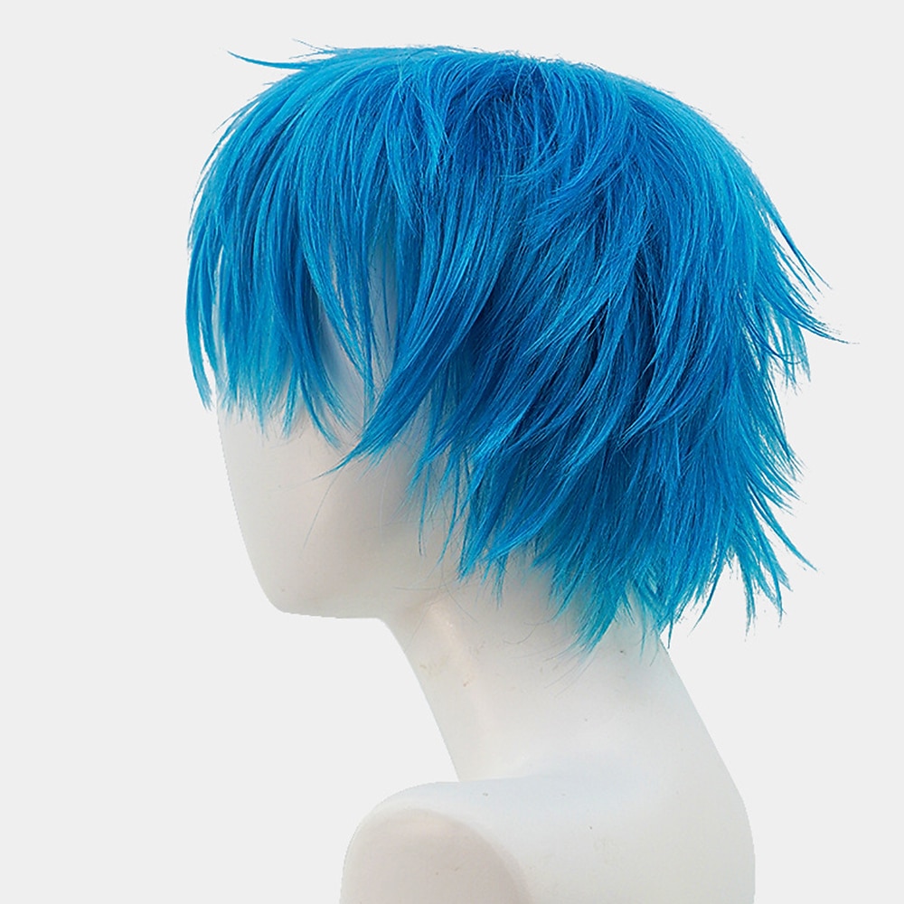 blue wigs for men