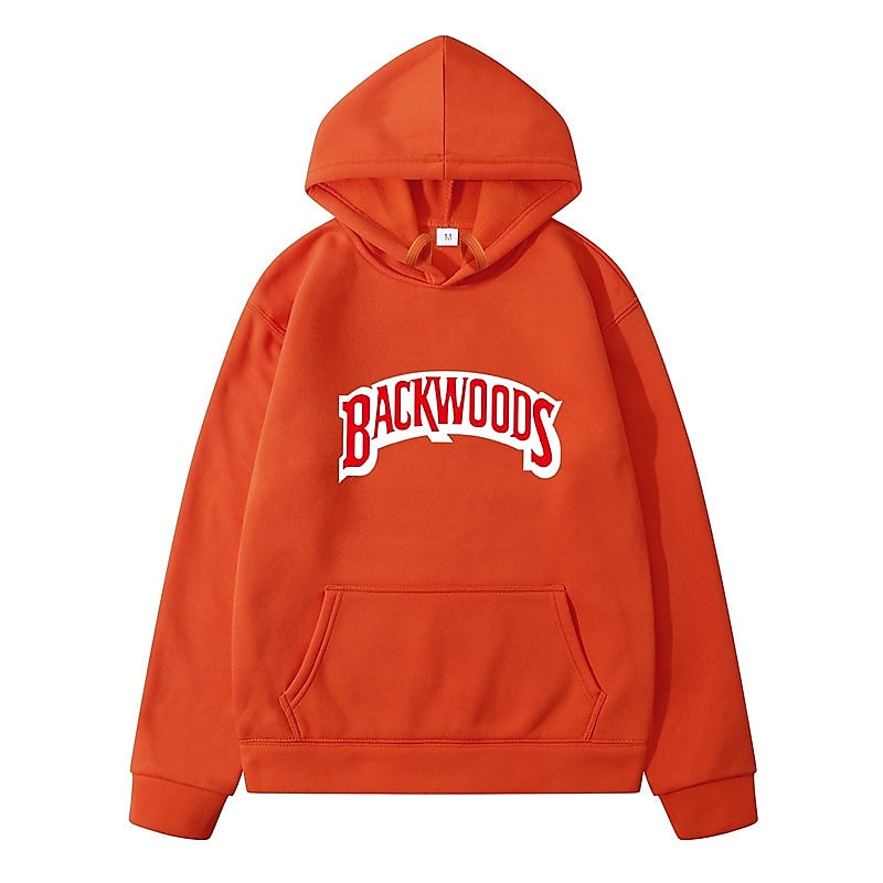 Per uomo Lettera Felpa con Cappuccio Felpe con cappuccio Felpa Cool Casual Essenziale Manica Lunga Con Cappuccio Uscire Scarlet prima e dopo Grande rosso prima di grande Grande rosso prima piccolo del 2026 a $30.99 –P7