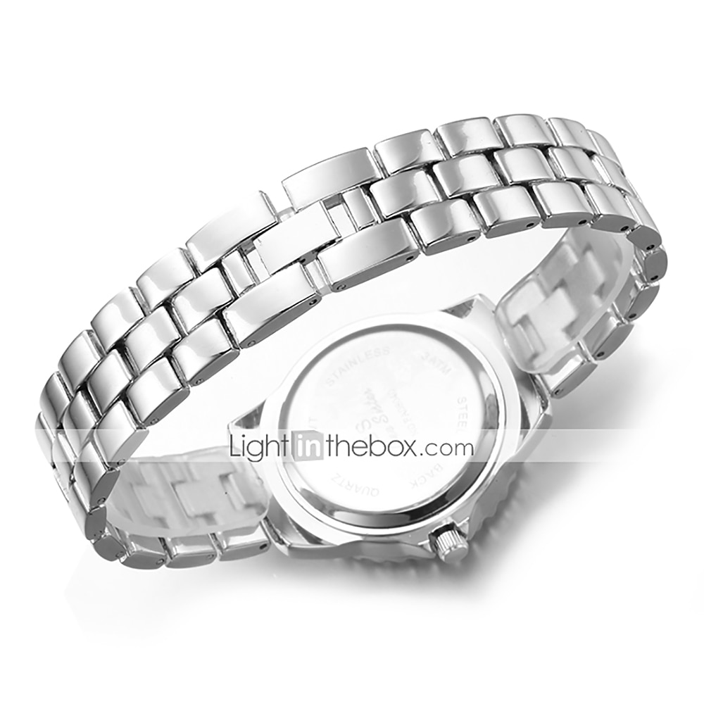Irmã abelha Feminino Relógios de Quartzo Diamante Cronógrafo Moda Relógio de Pulso IMPERMEÁVEL Decoração Correia de Aço Inoxidável Assista de 2025 por $31.99 –P11