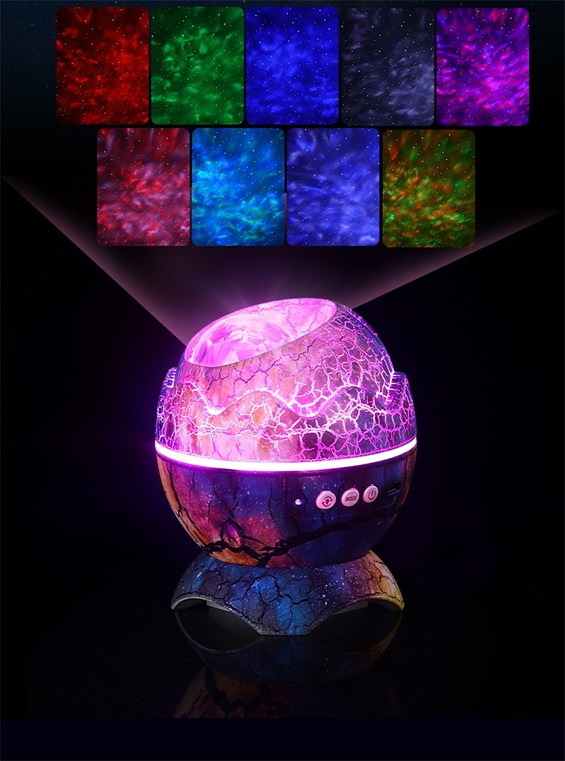 Ster Projector Galaxie Projector voor Slaapkamer Afstandsbediening  Wit Geluid Bluetooth Speaker 14 Kleuren LED Nachtlichten voor Home Theater Feest Valentijnsdag Cadeau 2026 - $51.99 –P7