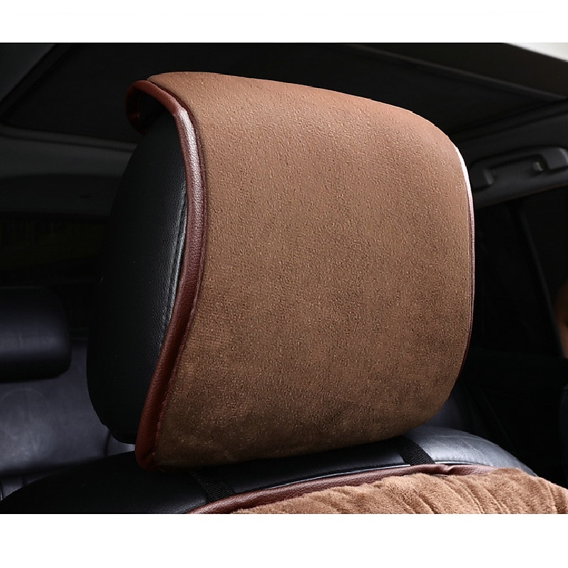 Car Seat Cover Cushion Plush Universal Auto SUV Warmer Pad Mat