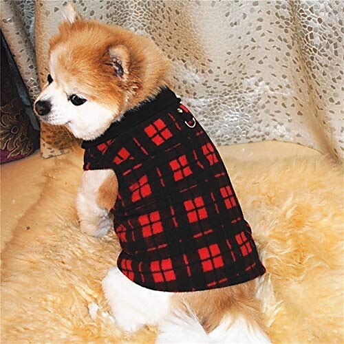 Chien Gilet polaire Sweat-shirts Hiver Chaud Doux Mode Confortable Intérieur Vacances Vêtements pour chiens de 2025 ? $9.99 –P7
