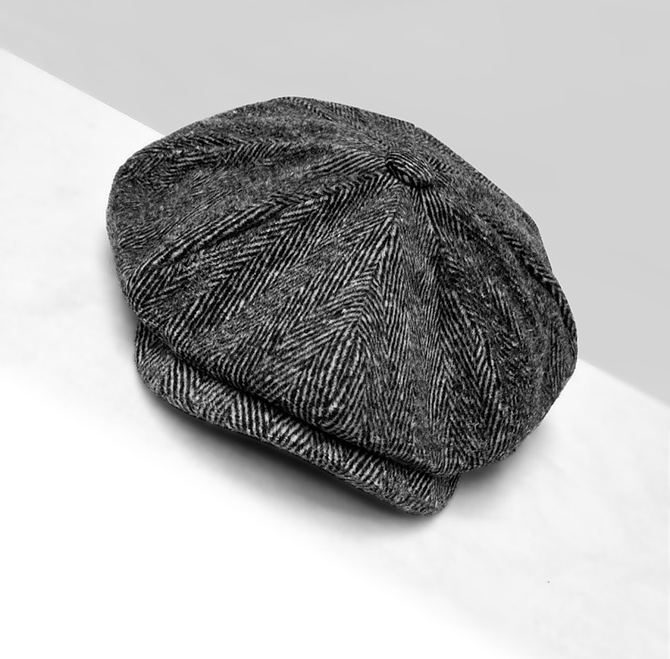 The Great Gatsby Gangster Retro Vintage Roaring 20s 1920s Beret Hat Men's All Costume Hat Vintage Cosplay Event / Party Festival Hat New Year 2025 - $25.99 –P5