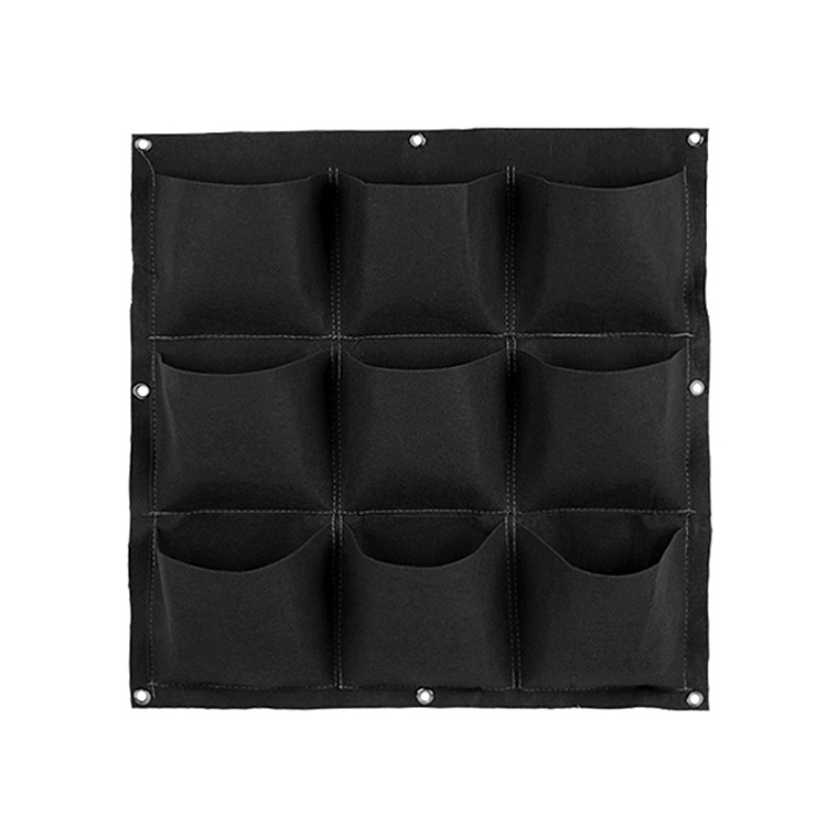 9 lommer vertikale hage vokseposer plante vegghengende plantekrukker grønn sort plante plante grønnsakshageutstyr 2026 - $11.99 –P5