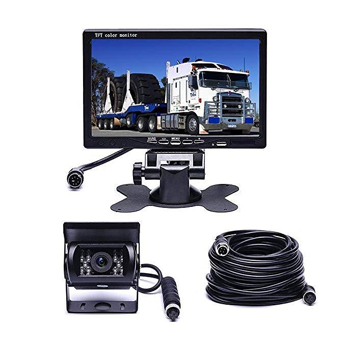 718D 7 pulgada TFT-LCD 600TVL 480 líneas de TV CCD Con Cable 120 Grados 7 pulgada Kit de vista trasera del coche Impermeable / Visión nocturna / Ajuste de brillo para Autobús / Camión 2025 - $154.99 –P5