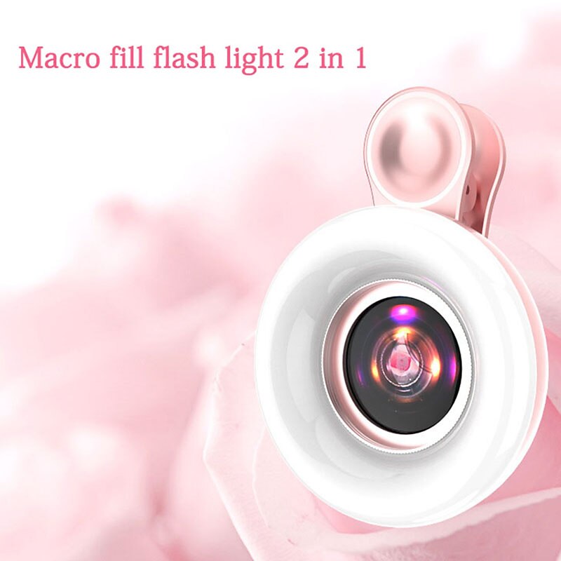 Phone Camera Lens Macro Lens 15X Lens with LED Light Lovely for Samsung Galaxy iPhone 2025 - $32.99 –P2
