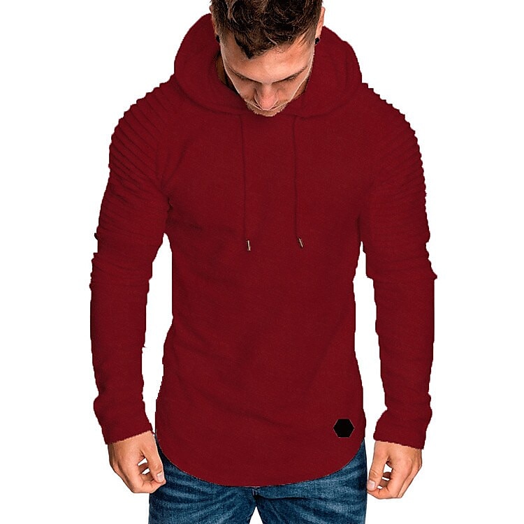 Men's Hoodie ArmyGreen Black khaki Gray White Solid Color Cool Winter Clothing Apparel Hoodies Sweatshirts  Long Sleeve 2025 - $17.49 –P4