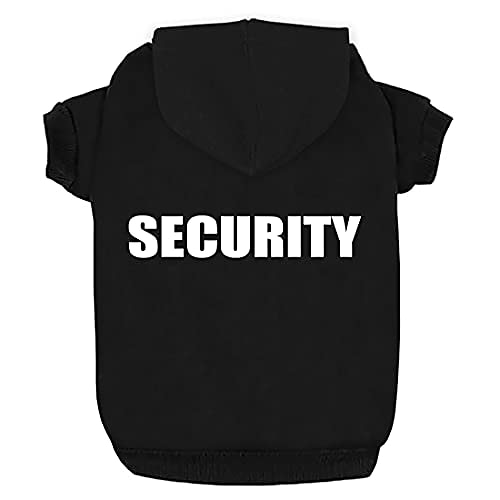 Sweat à capuche pour chien de sécurité vêtements pour chien vêtements d'hiver pull chaud pull en coton veste manteau à capuche pour petit chien moyen grand chien chat (noir, 3xl) de 2025 ? $18.49 –P1