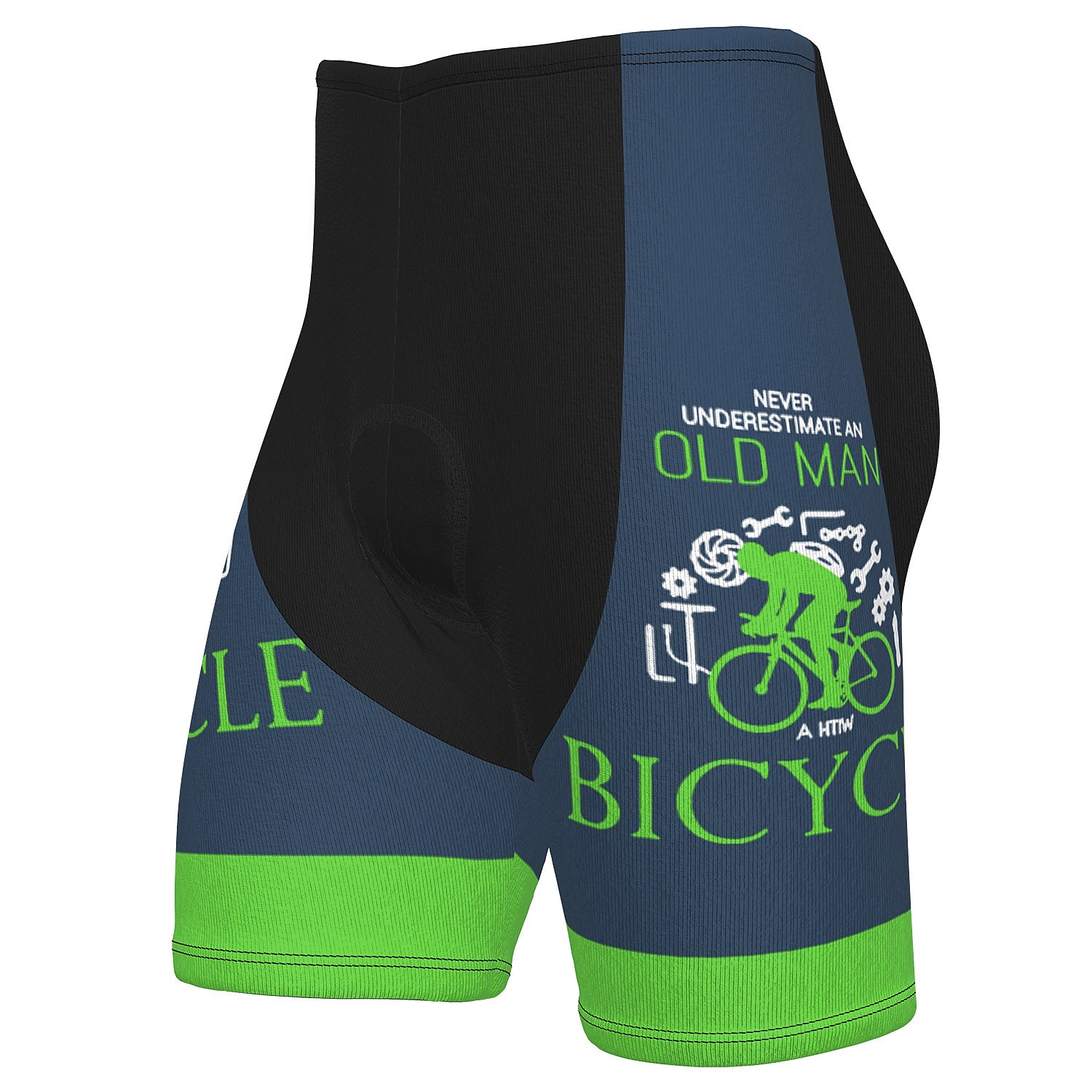Men's Cycling Road Shorts Bike Shorts Cycling Padded Shorts Bike Shorts Padded Shorts / Chamois Mountain Bike MTB Road Bike Cycling Sports Graphic 3D Pad Cycling Breathable Quick Dry Light Blue Yellow 2025 - $20.79 –P16