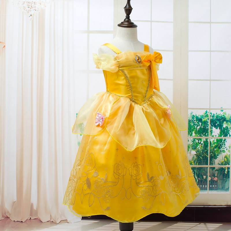 Book Week 2026 Girls' 3D Rose Solid Colored Dress Sleeveless Summer Fall Sports & Outdoor Daily Princess Costume Kids 2-8 Years A Line Dress Tulle Dress Maxi Regular Fit 2026 - $25.99 –P18