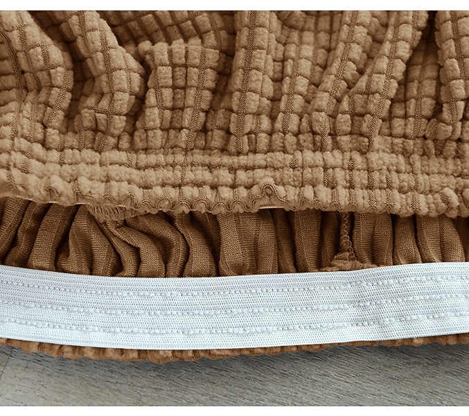 pokrowce na krzesła do jadalni z wiązaniami bordowe elastyczne pokrowce na krzesła żakardowe zdejmowane nadające się do prania pokrowce na siedziska krzeseł kuchennych 2025 - $5.99 –P6