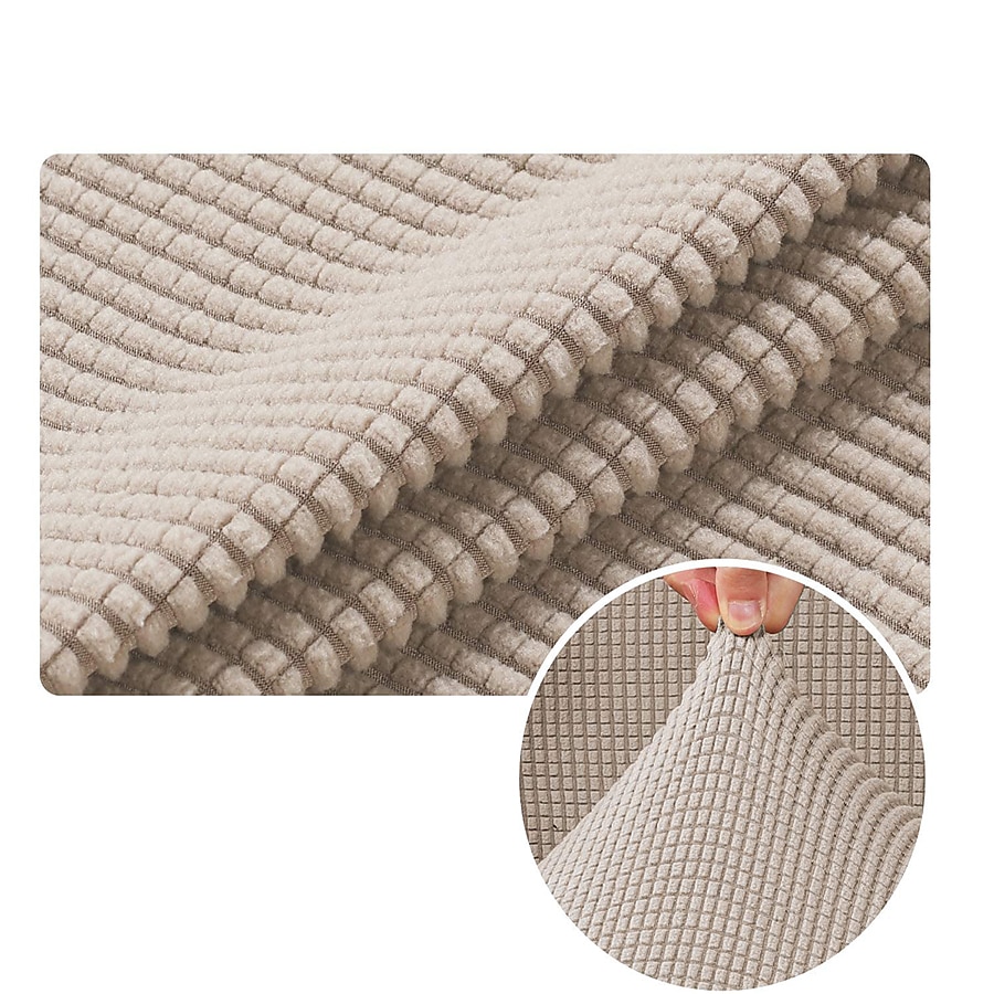 Fodera per divano a 2 pezzi fodera per mobili in tessuto jacquard ad alta elasticità resta sul posto morbido spandex forma adatta per poltrona fodere antiscivolo lavabile in lavatrice del 2025 a $39.99 –P3