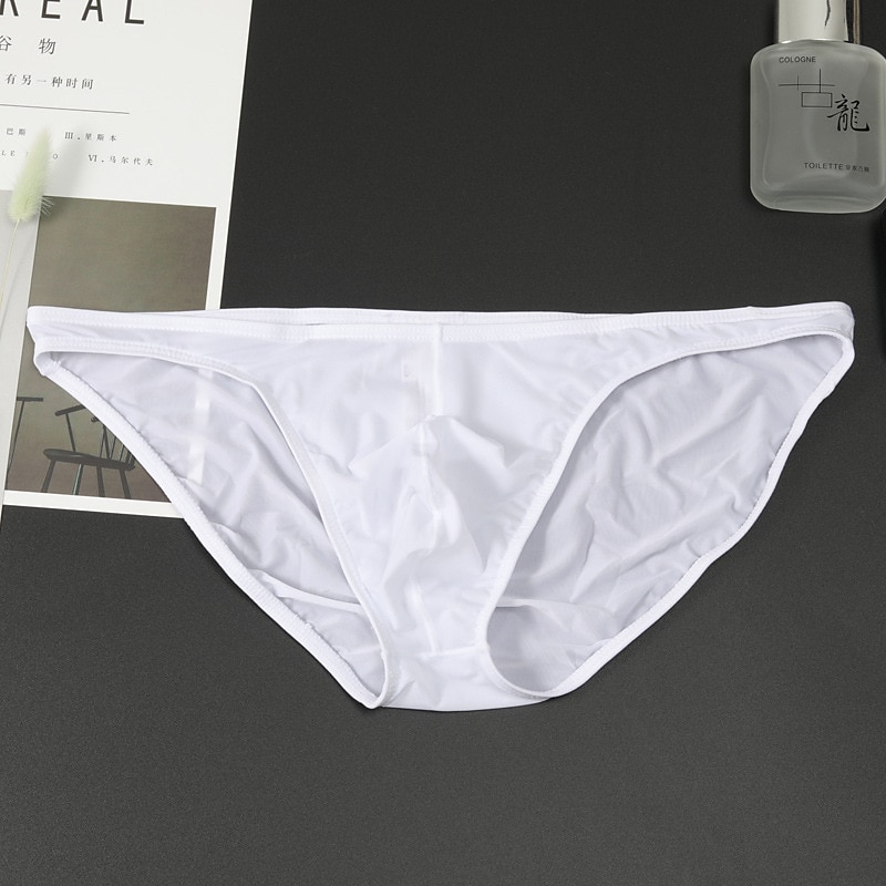 Men's 3 Pack Briefs Basic Polyester Mid Waist EU / US Size Light Blue Black 2025 - $13.99 –P7