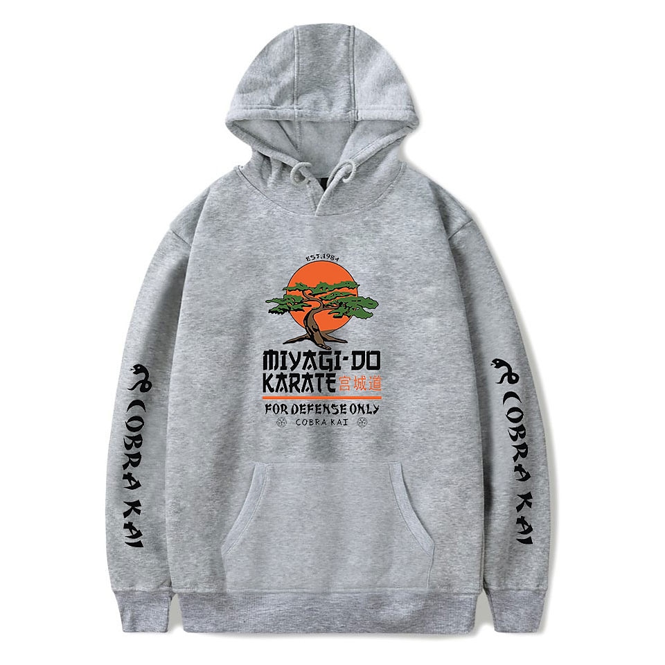 Cobra Kai Karate Kid Felpa con cappuccio Anime Cartone animato Manga Harajuku Grafica Kawaii Per Da coppia Per uomo Per donna Per adulto Ritorno a scuola Stampa a caldo del 2025 a $30.99 –P3