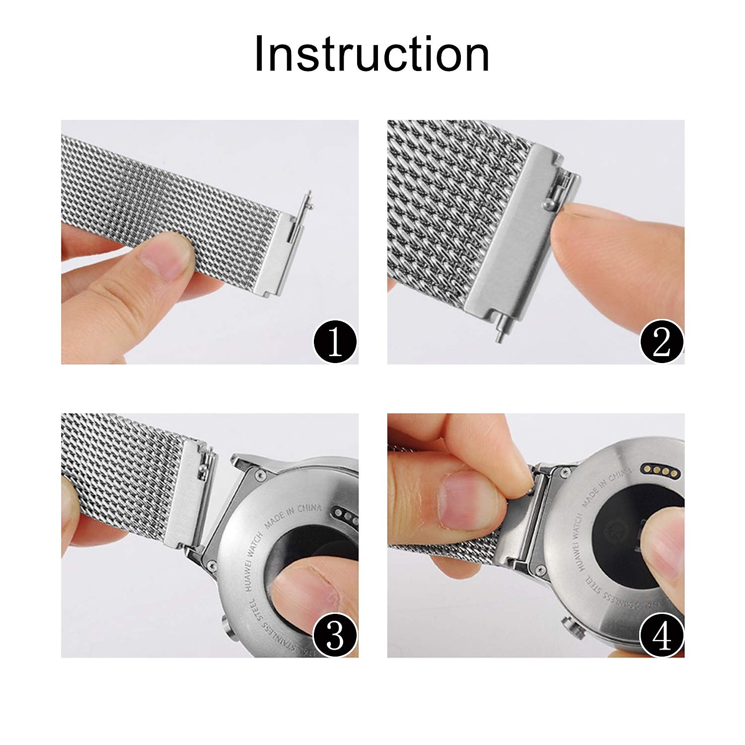 4 Pack Watch Pins, Quick Release Spring Bars 22mm, Stainless Steel Watch Band Pins, 1.5mm Diameter 2025 - $4.99 –P6