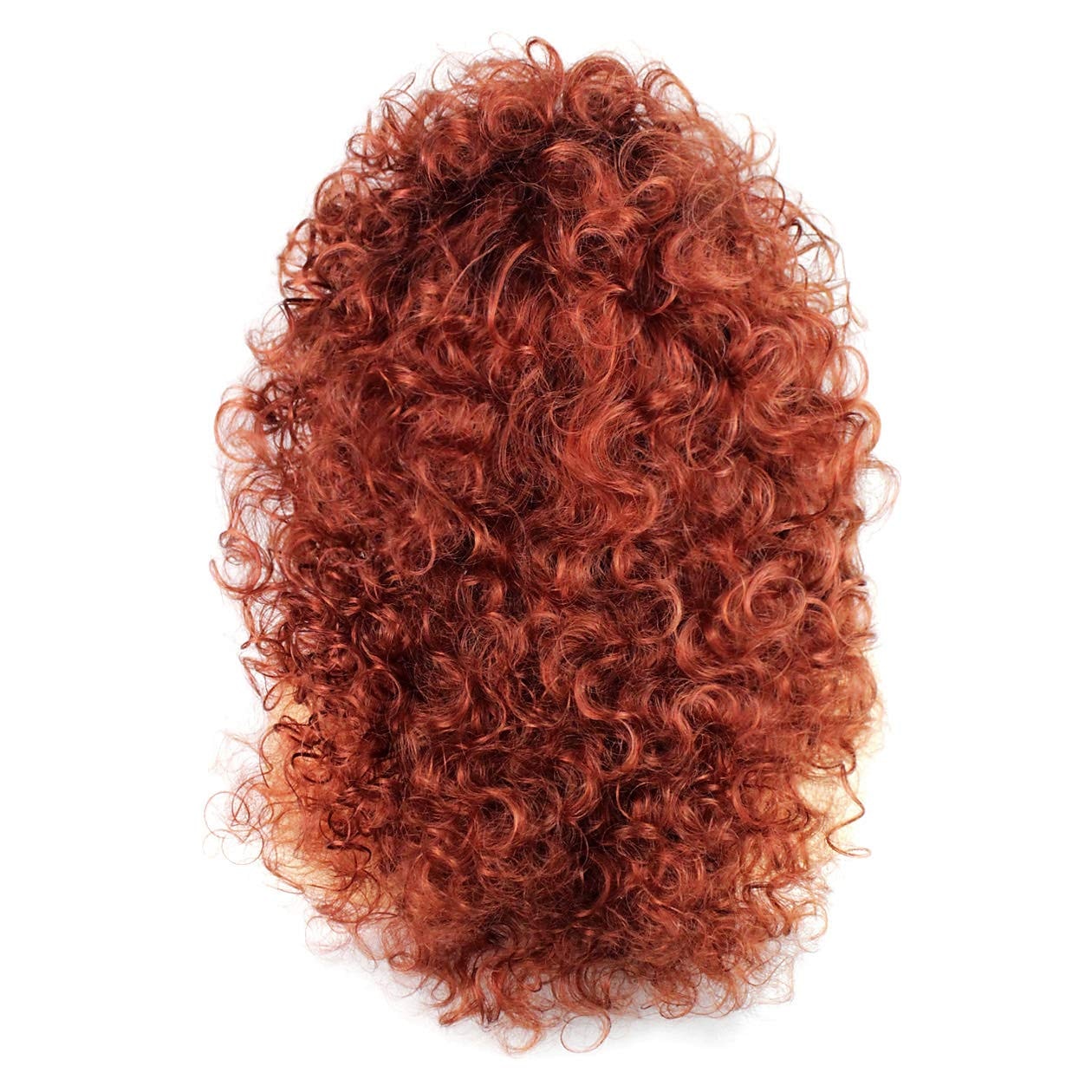 Middelaldersk parykk vill utemmet lang krøllete full parykk rødrev damers parykker rød afroparykker kvinner cosplay parykker Halloween-parykker 2025 - $28.99 –P5