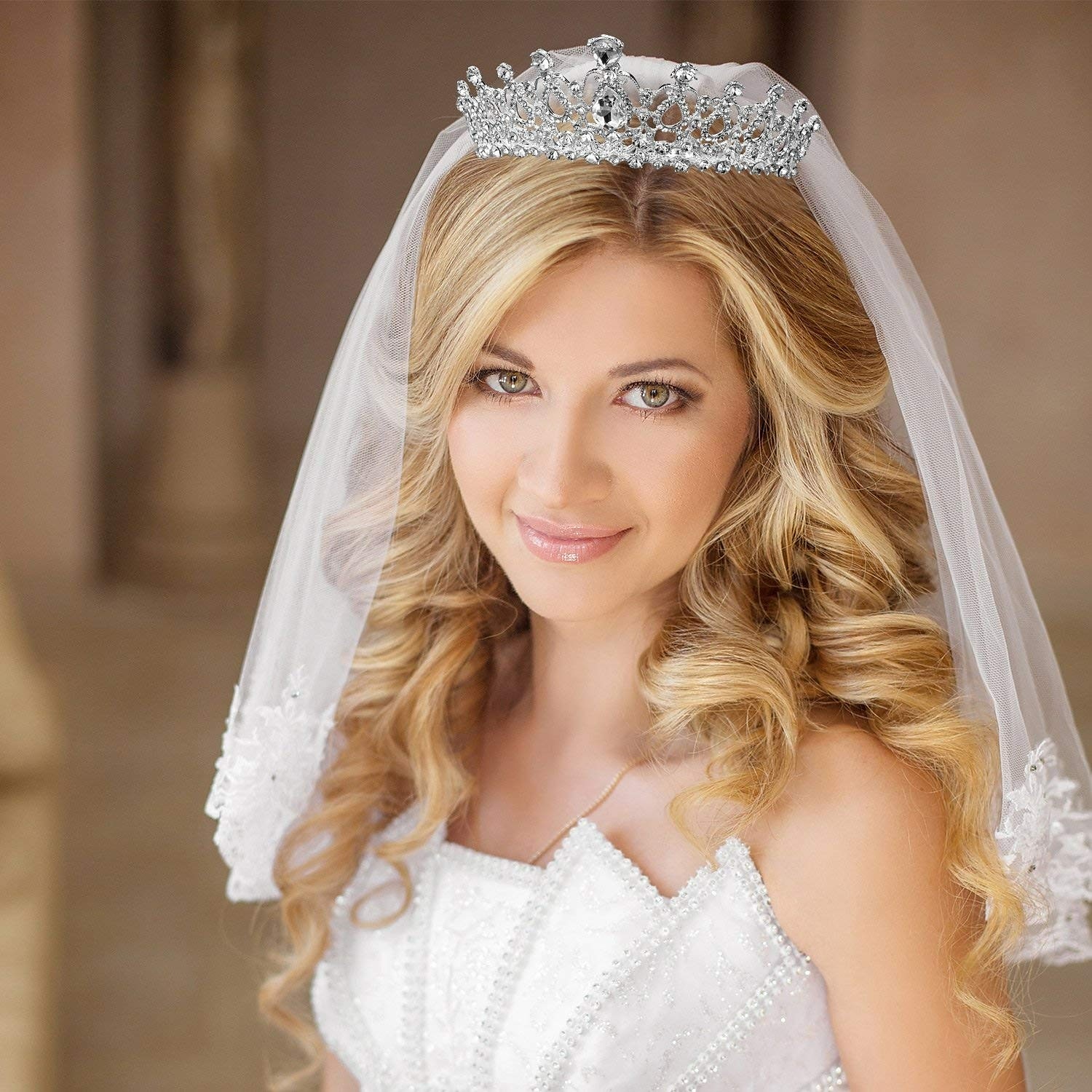 κρυστάλλινη τιάρα στέμμα για γυναίκες prom queen crown quinceanera διαγωνισμός κορώνες πριγκίπισσα στέμμα στρας κρυστάλλινα στέφανα νυφικών τιάρες για γυναίκες ασημί χρυσό χρώμα 2026 - $16.49 –P4