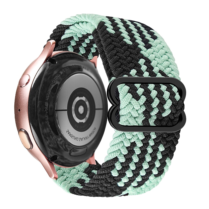 Klokkerem til Garmin Huawei Forerunner 265S 265 Venu 3S 3 Active 5 Vivoactive 4S 4 Vivomove Sport Luxe Style HR Approach S42 S40 S12 18mm 20mm 22mm Nylon Erstatning Stropp 18mm 20mm 22mm Sportsrem 2025 - $12.99 –P10