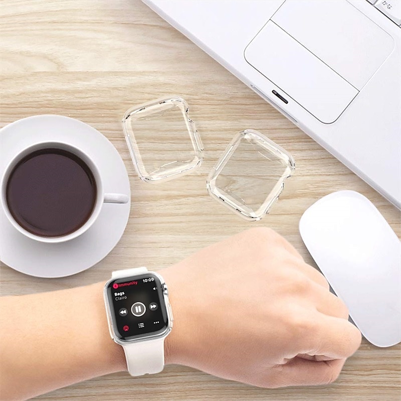 3 pezzi Guarda Proteggi Schermo Compatibile con Apple  iWatch Series 8/7/6/5/4/3/2/1 / SE Protettori privacy dello schermo Alta definizione Sensibile al tocco Vetro temperato Accessori per orologi del 2025 a $13.99 –P4