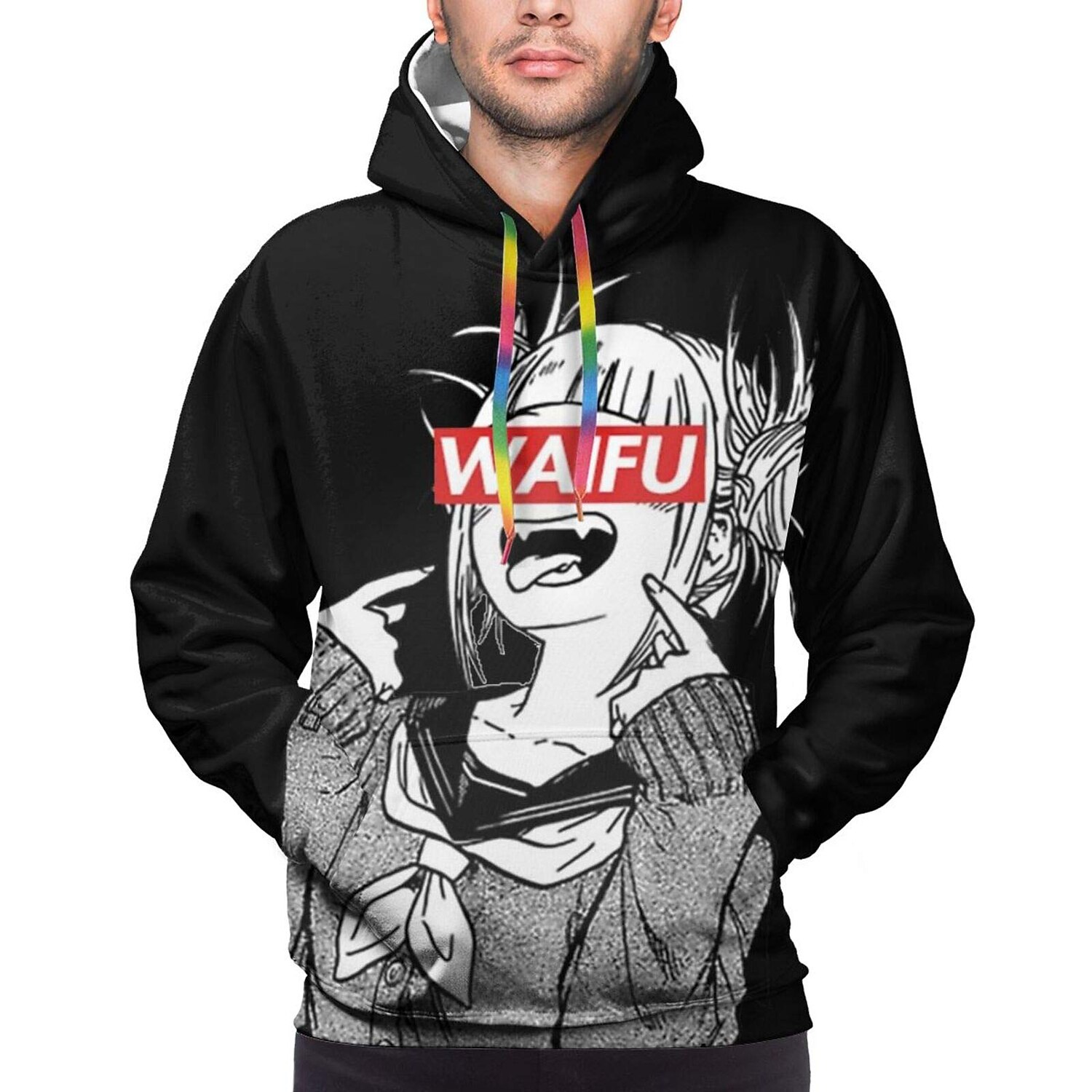 zero two ahegao moletom com capuz