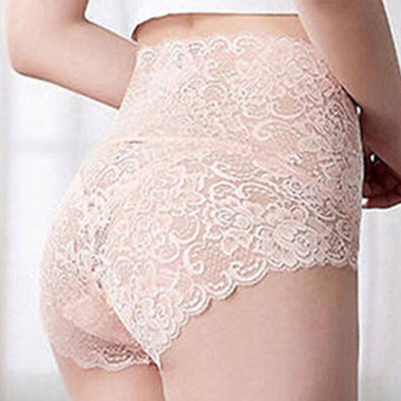 Women's Sexy Panties Brief Underwear 1 PC Underwear Sexy Comfort Lace Pure Color PU High Waist Sexy Green Black Purple M L XL Home Outfits 2025 - $7.99 –P20