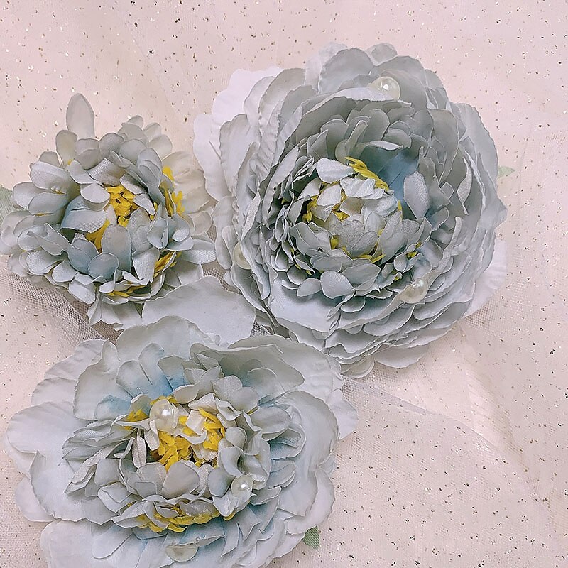 20 Piezasjuego De Flores Coreanas Cinturón De Pelo Caja De 