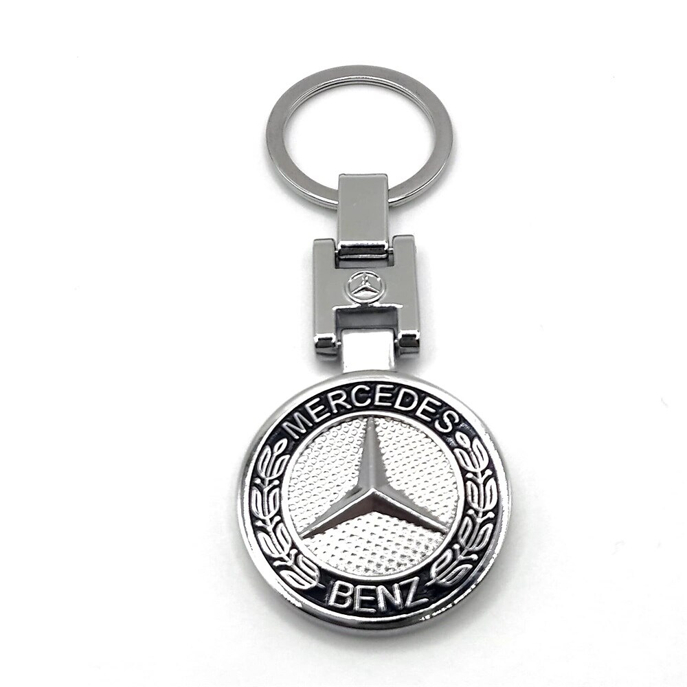 Lighting Sale Car Logo Key Chain Ring 2021 3D Chrome Metal Car Keychain Gifts Elegant Durable for Cars 
