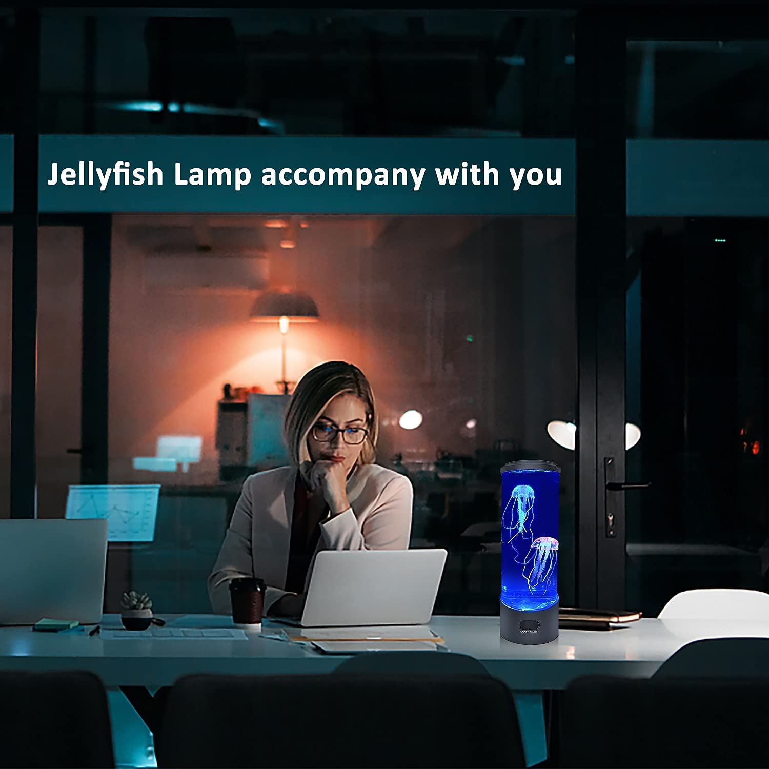 Licht Meerderfiisos Lava Lamp Medusa Lamp met 16 Kleurveranderende Lichten Medusa Tank Tafel Lamp Medusa Aquarium Nachtlamp Thuis Kantoor Kamer Bureau Decor Lamp Stemming Licht voor Ontspanning 2026 - $63.69 –P4