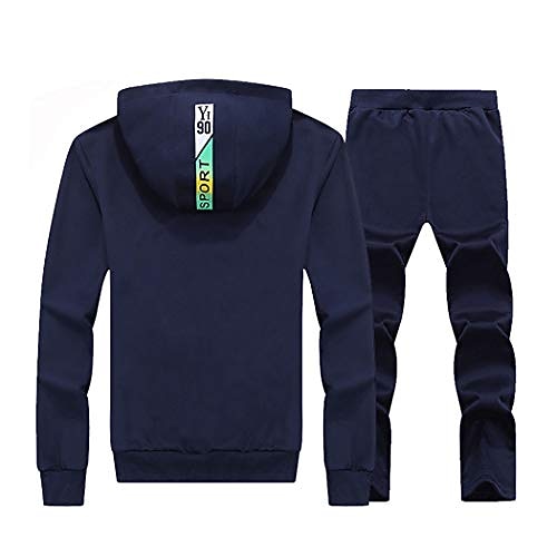 Homens Moletom Suéter Fatos de jogging Preto Azul Cinzento Desportos e Ar livre Roupa de Esporte Roupa Moletons Moletons de 2025 por $37.99 –P5