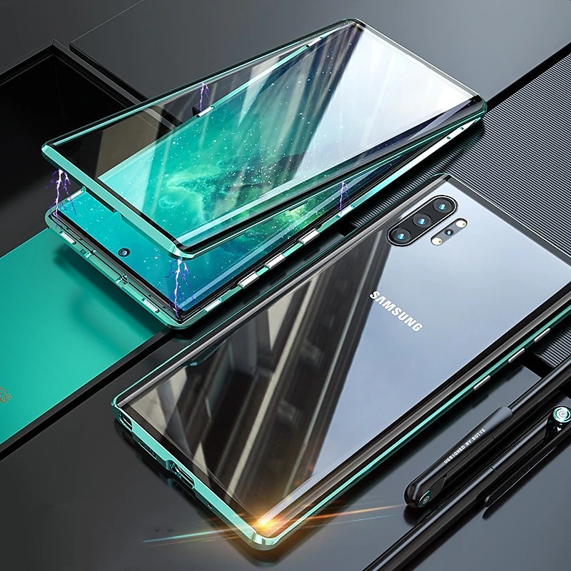 teléfono Funda Para Samsung galaxia S25 Ultra S24 S23 S22 S21 S20 Plus Ultra A54 A34 A14 A73 A53 A33 A72 S10 Note 20 Ultra 10 Plus A52 Funda de Cuerpo Entero adsorción magnética y protector de 2025 - $20.99 –P1