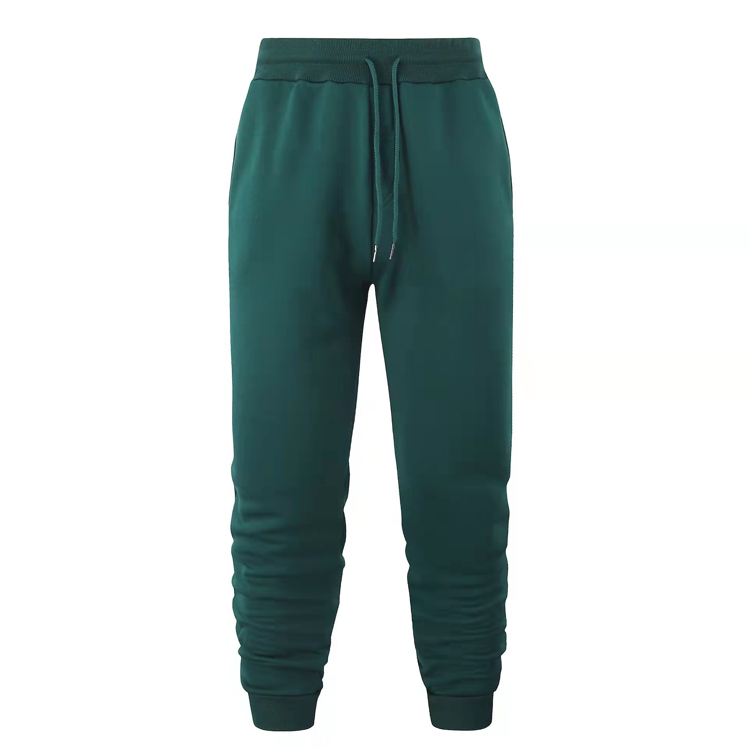 Per uomo Pantaloni della tuta Jogging Pareggiatore Tasche A cordoncino Tinta unita Traspirante Morbido Informale Athleisure Palestra Semplice Da cerimonia Nero Bianco Media elasticità del 2025 a $13.99 –P14