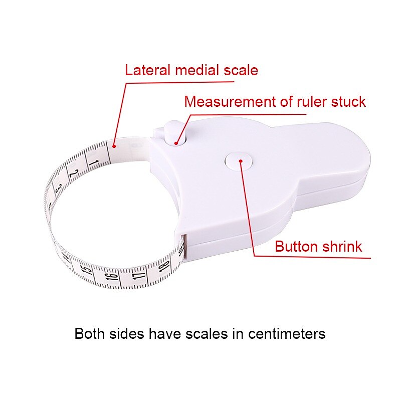 Automatic Telescopic Tape MeasurePerfect Body Tape MeasureSelf-Tightening Body Measuring RulerRetractable Double Scales RulersPerfect Waist Tape Measure 2025 - $7.99 –P7